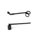 Wick Trimmer and Snuffer Set in Black