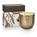 Woodfire Large Boxed Crackle Glass Candle