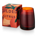 Gilded Citrus Boxed Glass Candle