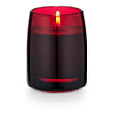 Pomme Rouge Boxed Glass Candle