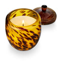 Woodfire Glass Acorn Candle