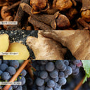 Pomme Rouge Boxed Glass Candle