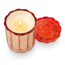 Blood Orange Dahlia Flourish Glass Candle - Illume Candles - 45237344000