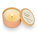 Rhubarb and Honey Cork Tin Candle - Illume Candles - 46270007000
