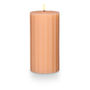 Paloma Petal Medium Fragranced Pillar Candle