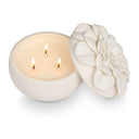 Citrus Crush Ceramic Flower Candle - Illume Candles - 45337343000