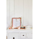 Coconut Milk Mango Ceramic Flower Candle