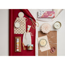 Coconut Milk Mango Ceramic Flower Candle